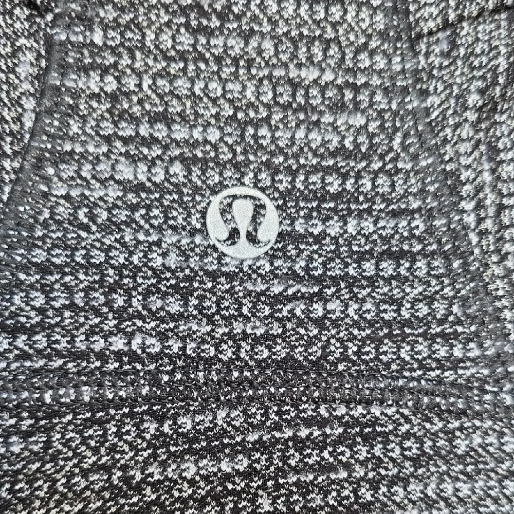 lululemon athletica Grey Heather and Black Athletic Zip Jacket